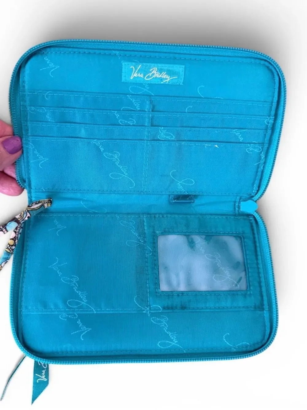 Vera Bradley stylish turquoise